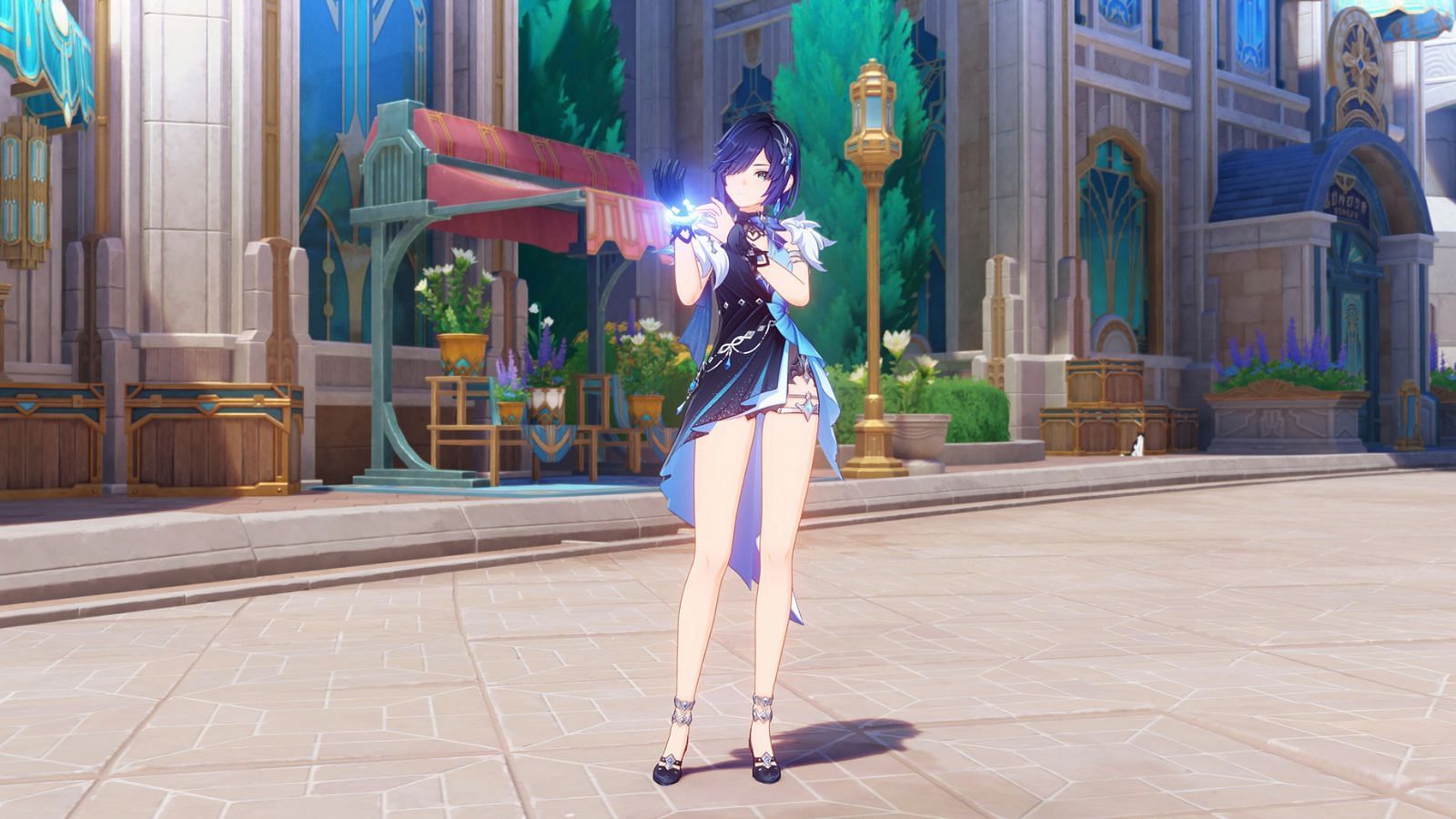 Yelan's character skin, which will be released in the upcoming 5.8 update (Image via HoYoverse)